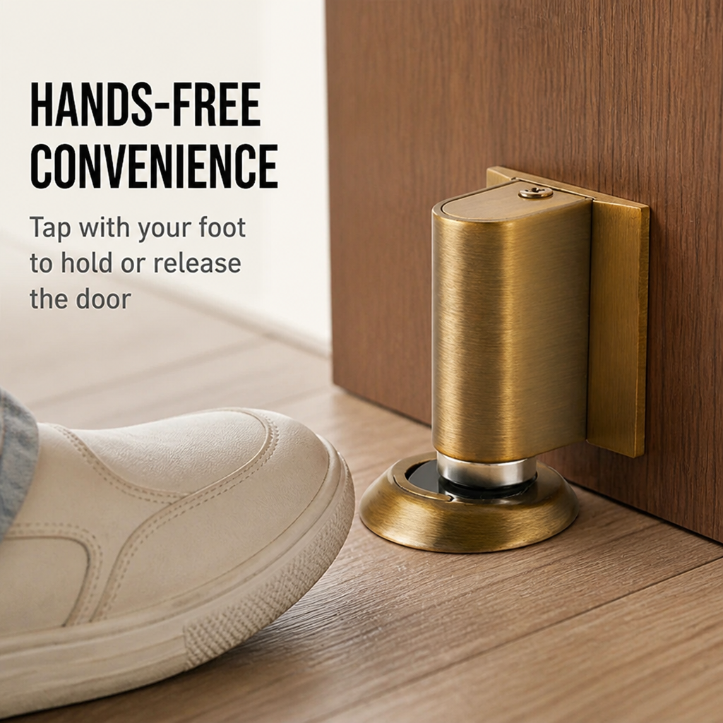 MagnaHold™ — Stop Door Slams and Protect Your Home with Silent, Ironclad Control