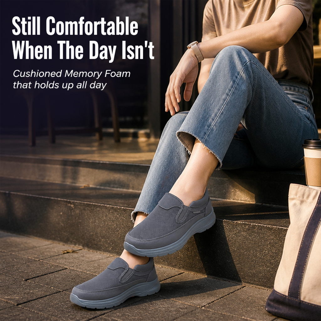 FlexStride™ — Slip Into Pain-Free Comfort and All-Day Energy