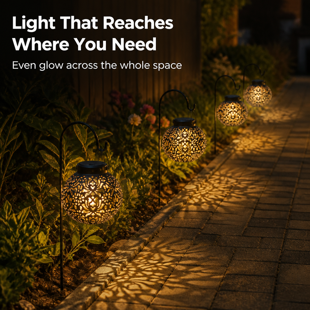 SolaraLuxe™ Pendant Lights — Transform Your Evenings with Effortless Solar Elegance and Magical Glow