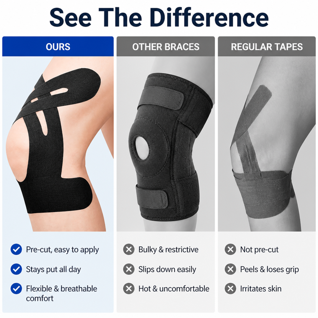 FlexGuard™ — Unlock Instant, Rock-Solid Knee Support That Moves With You