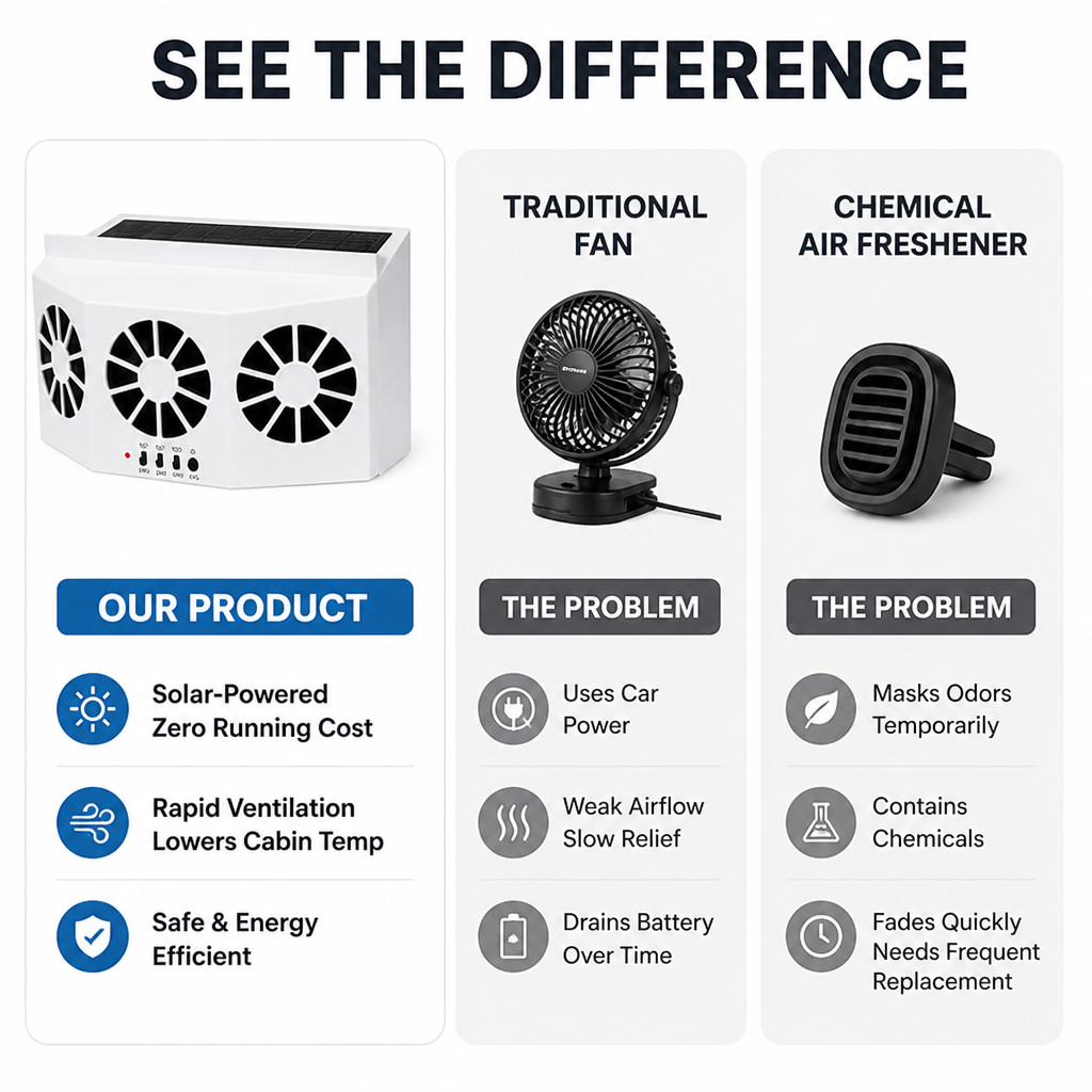 AeroBreeze™ — Drive Into Instant, Refreshing Coolness Powered by the Sun