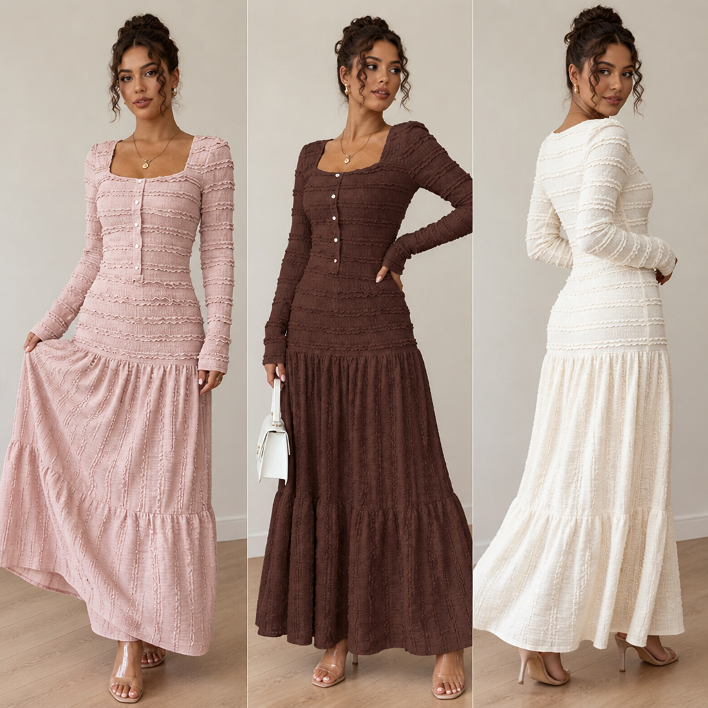 CelestinaFlow™ Maxi Dress — Feel Effortless Grace and Confidence That Lasts All Day
