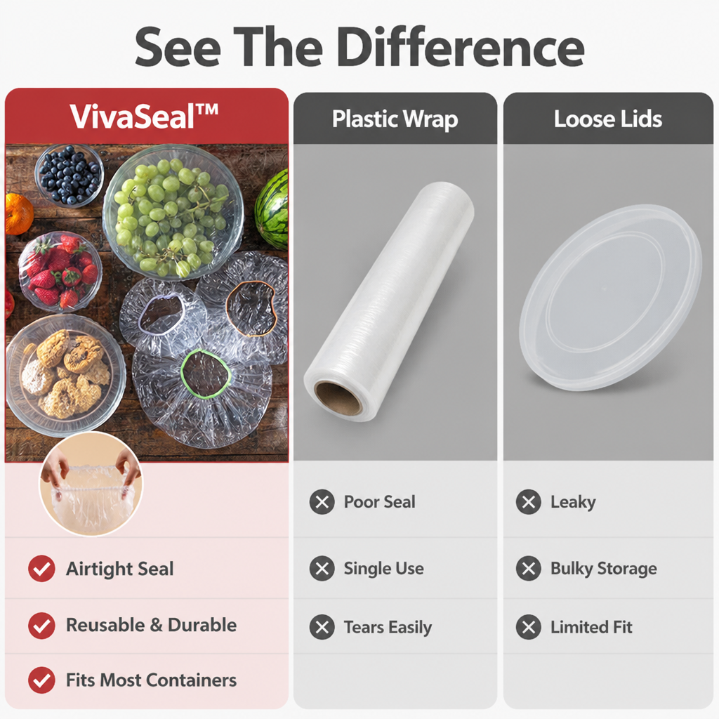 VivaSeal™ — Seal In Flavor, Say Goodbye to Waste and Stress