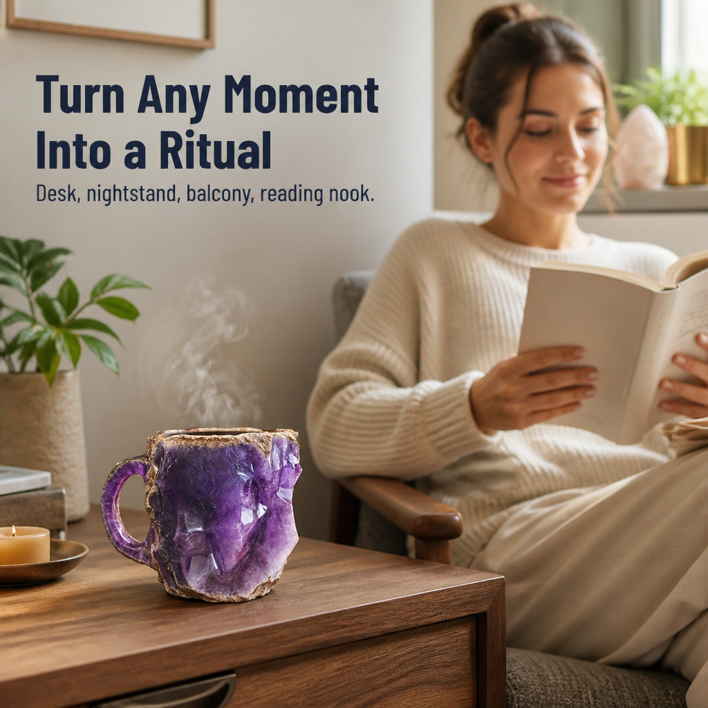 CrystalLuxe™ — Turn Every Sip into a Warm Hug of Natural Elegance