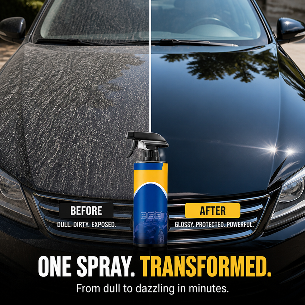 ThriveShield™ Auto Spray — Unleash a Mirror-Gloss That Defies Time and Weather