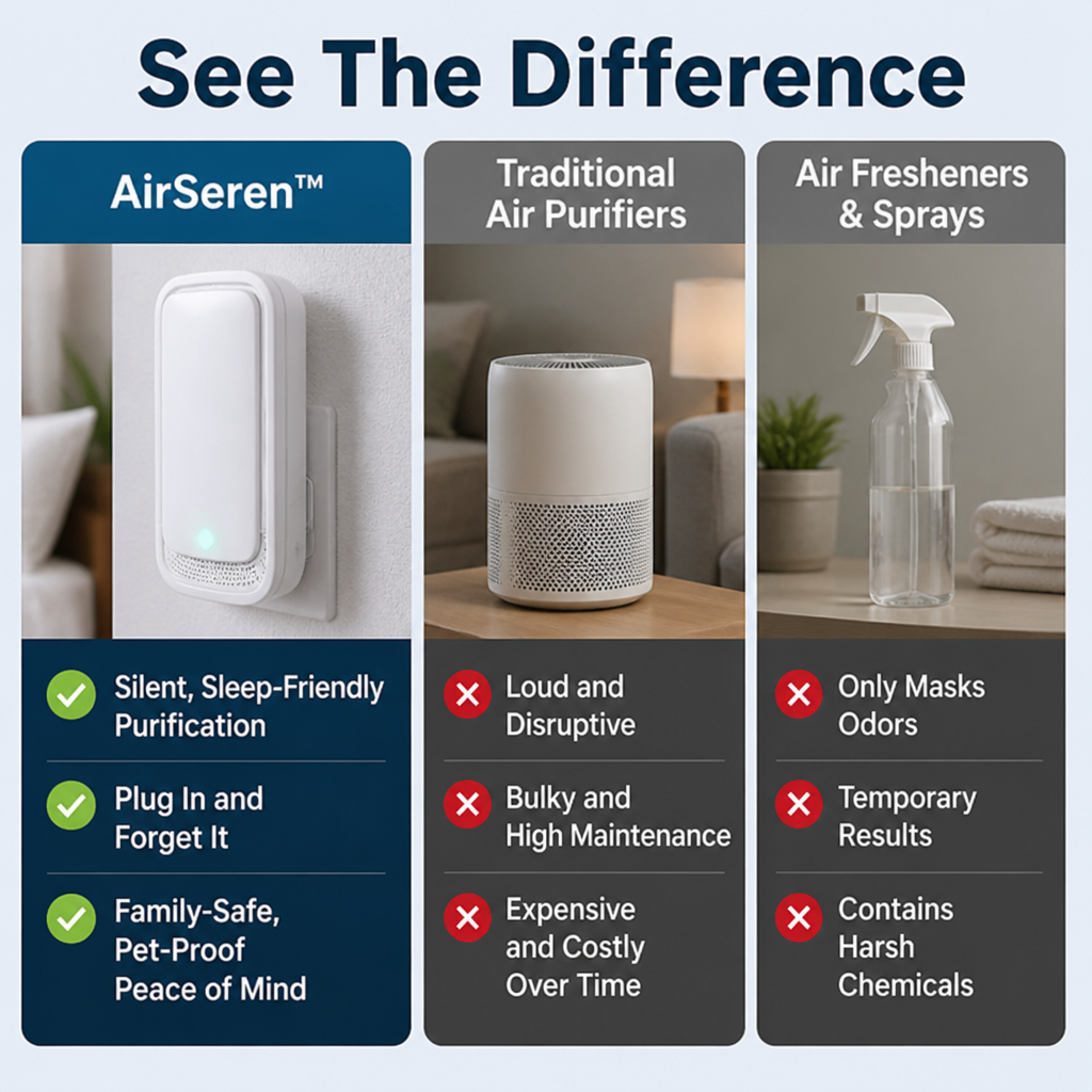 AirSeren™ — Breathe Easy, Sleep Deep & Stop Waking Up Congested