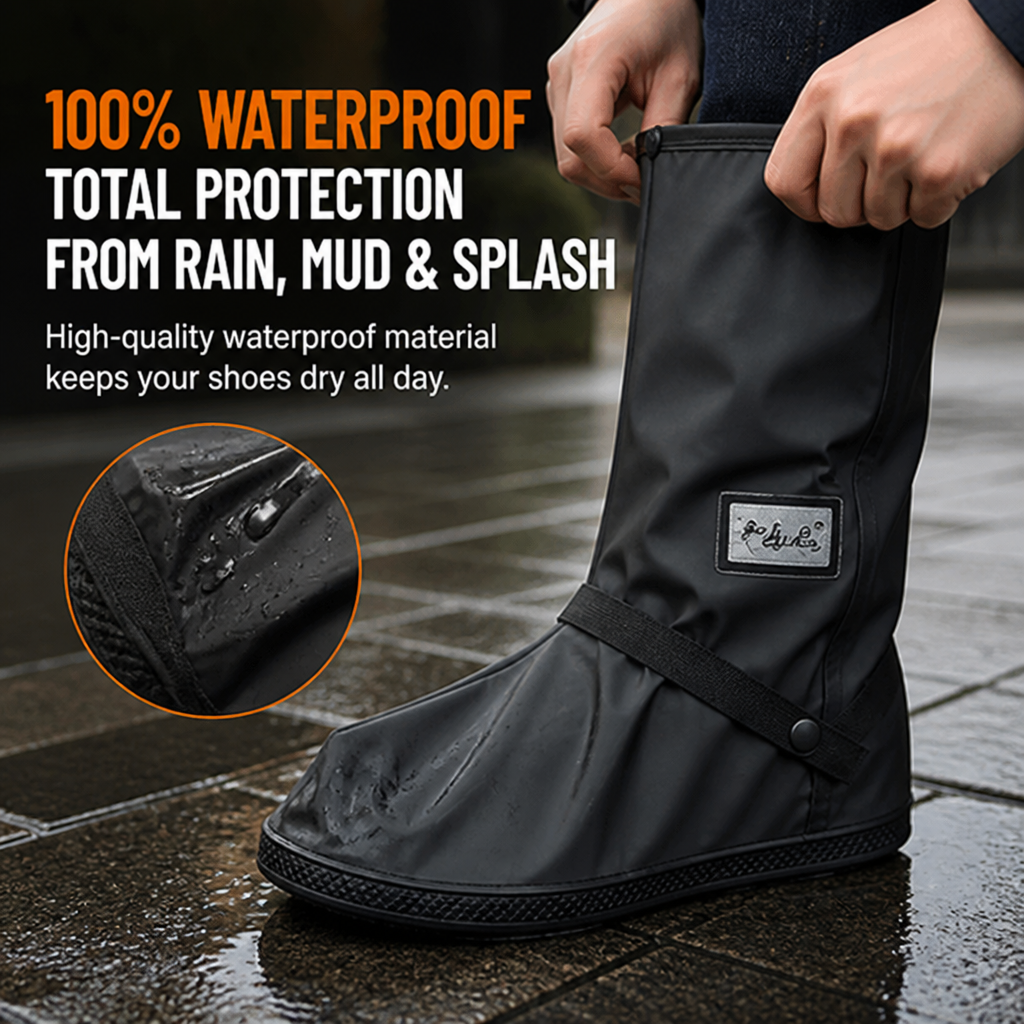 HydroStep™ — Walk Boldly Anywhere with Dry Shoes and Unshakable Grip