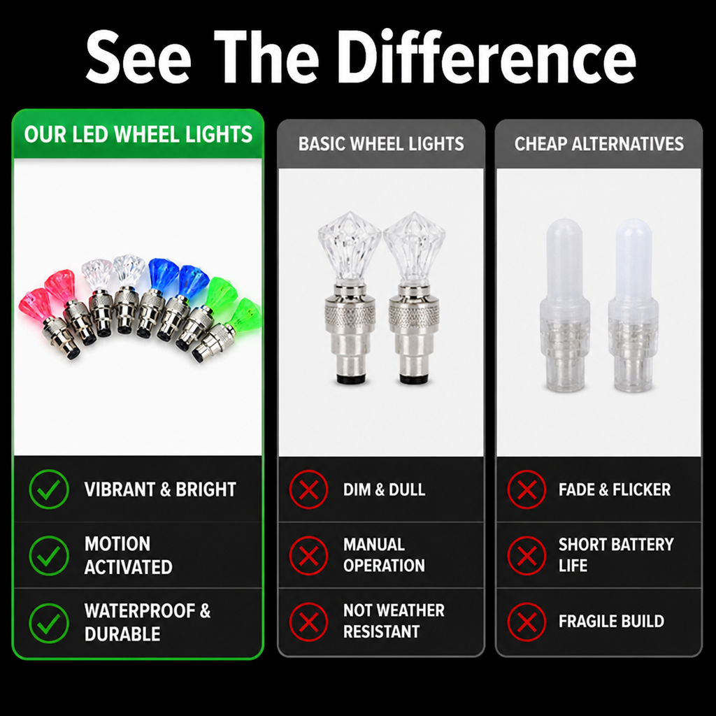 LuminaRim™ — Own the Night with Vivid, Motion-Activated Wheel Lights That Command Attention and Keep You Safe