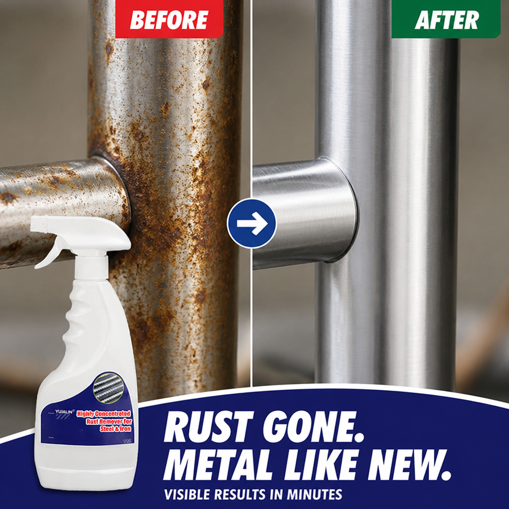 RevitaSteel™ — Watch Rust Disappear and Bring Your Metal Back to Life Instantly