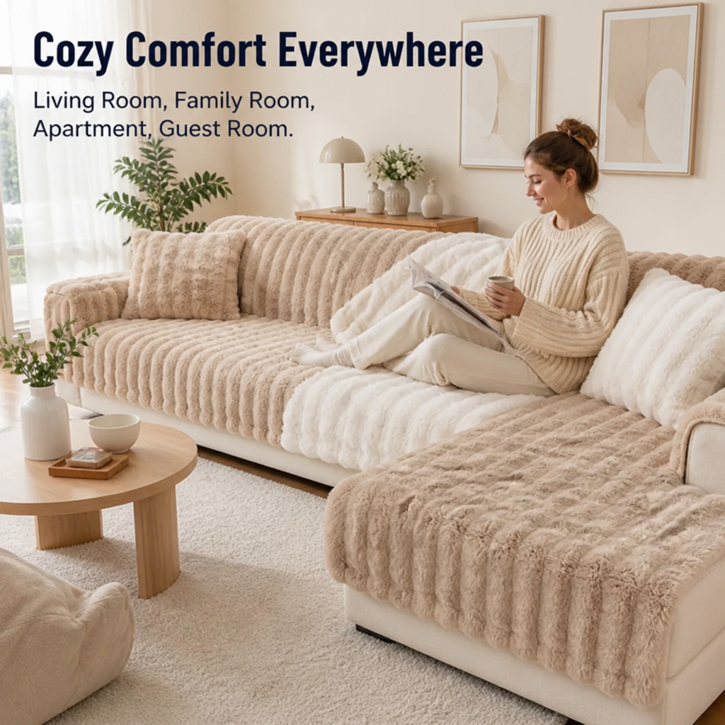 VelvetNest™ — Sink Into All-Day Cozy Warmth and Unbreakable Furniture Protection