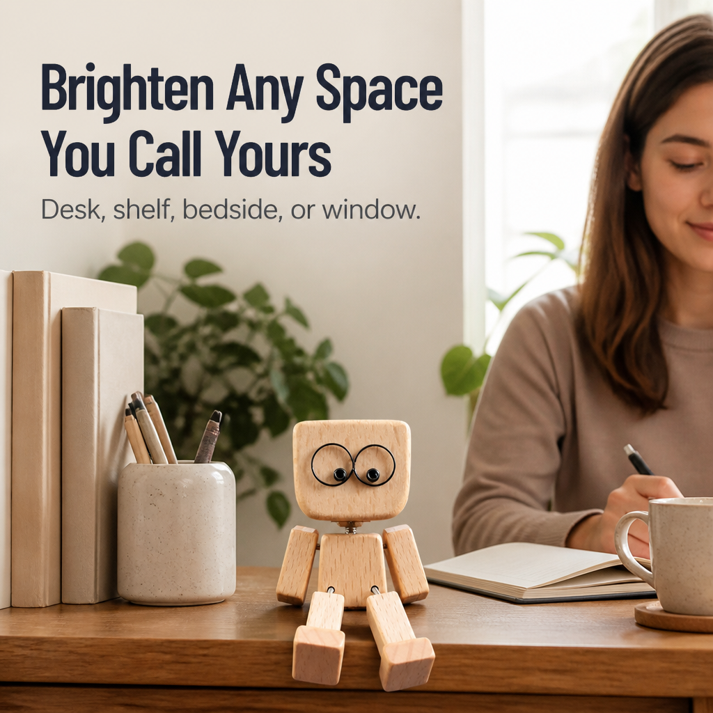 VivaTwig™ — Your Handcrafted Wooden Buddy That Brings Joy and Motion to Every Moment