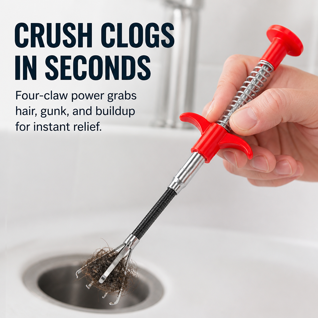 FlowGuardPro™ — Crush Clogs Fast for Effortless, Worry-Free Drains Every Day