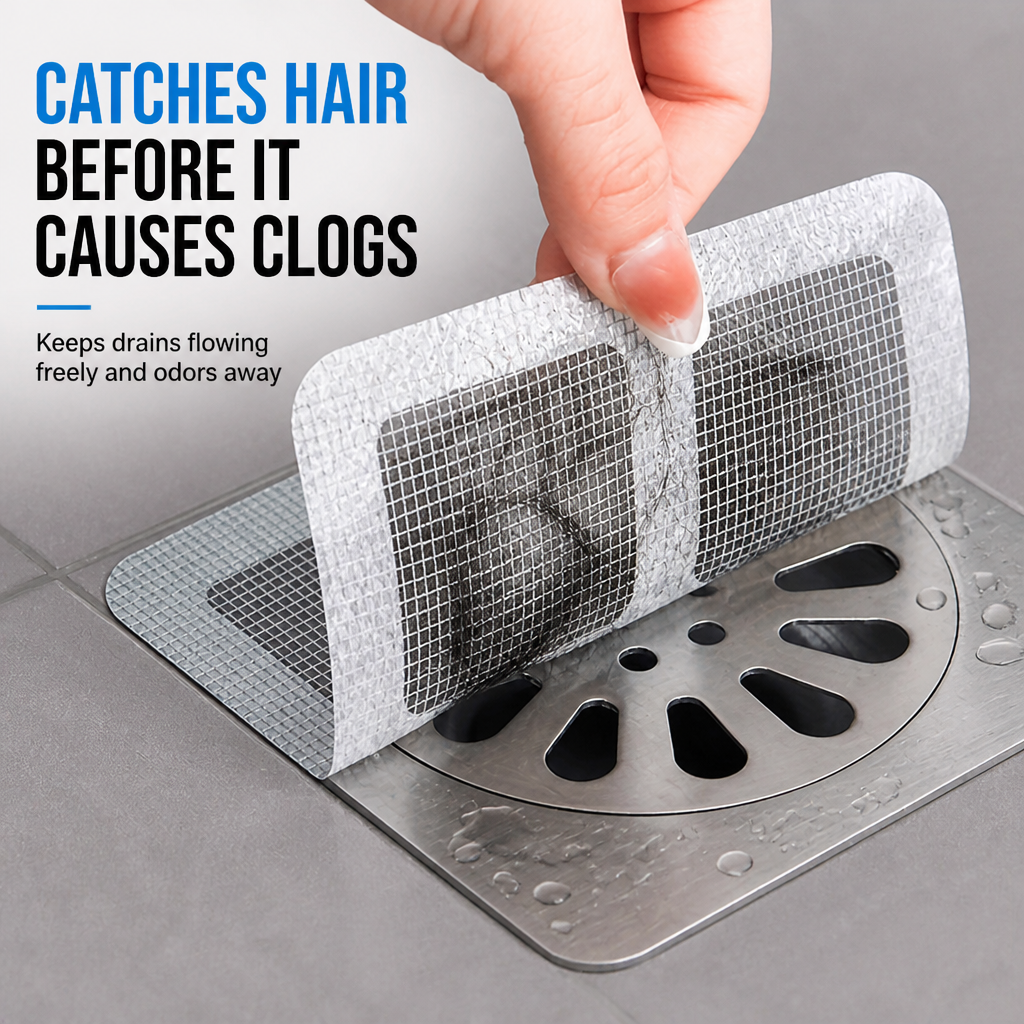 DrainShield™ — Stop Clogs Fast and Enjoy Fresh, Hassle-Free Drains Every Day