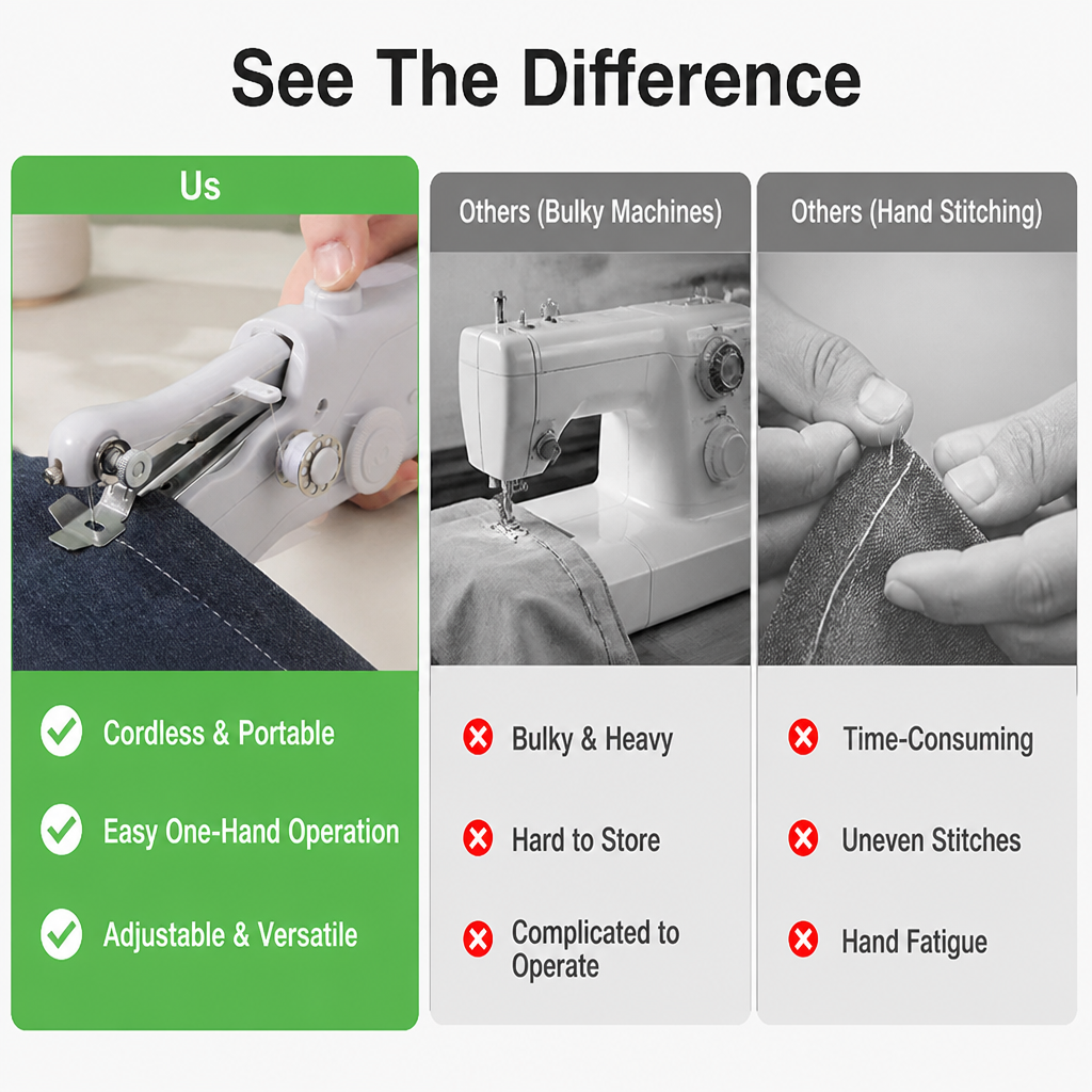 SewSwift™ — Unleash Your Creativity Anywhere with Effortless, Precise Stitching