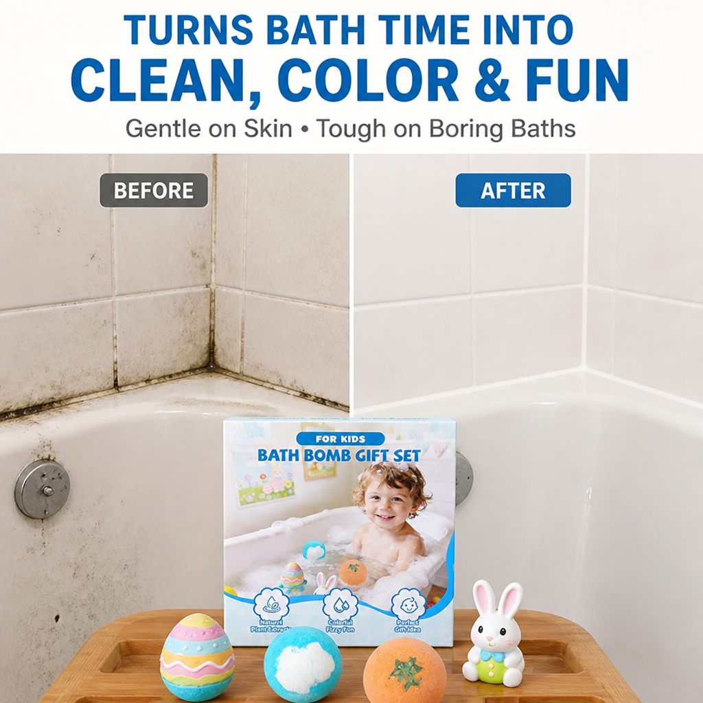TidalJoy™ — Make Every Bath a Magical Escape Kids Beg For and Skin Loves