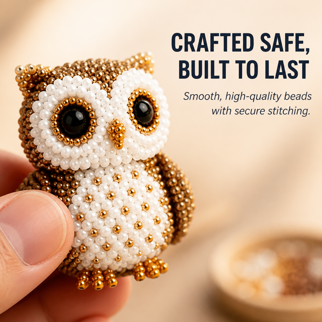 LumaBead™ — Unleash Calm Creativity and Craft Sparkling 3D Animal Wonders