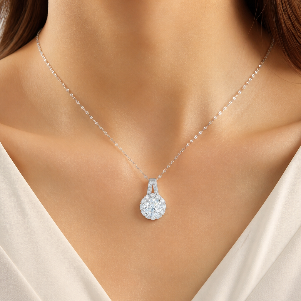 LuminAura™ Necklace — Catch the Light at Your Collarbone Without the Diamond Price