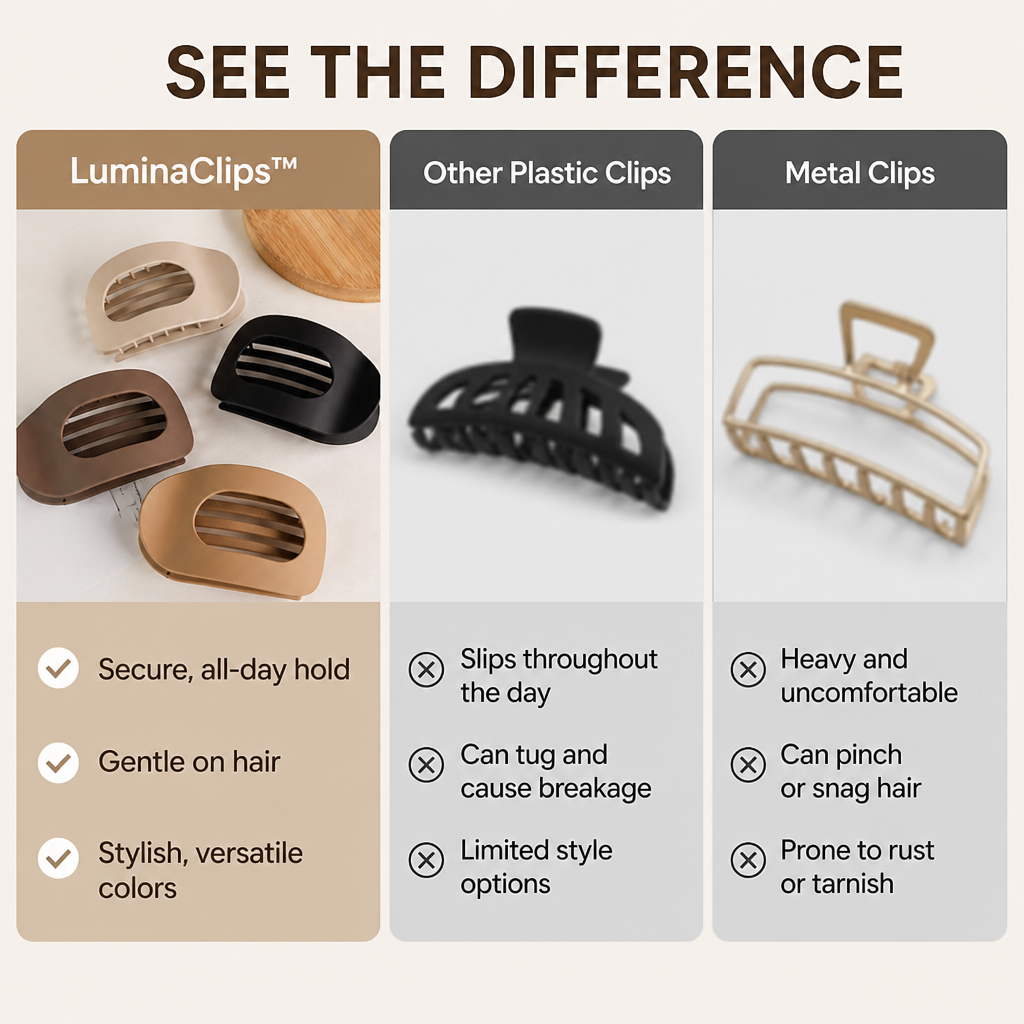 LuminaClips™ — Unshakable Hold That Elevates Your Style and Confidence Instantly