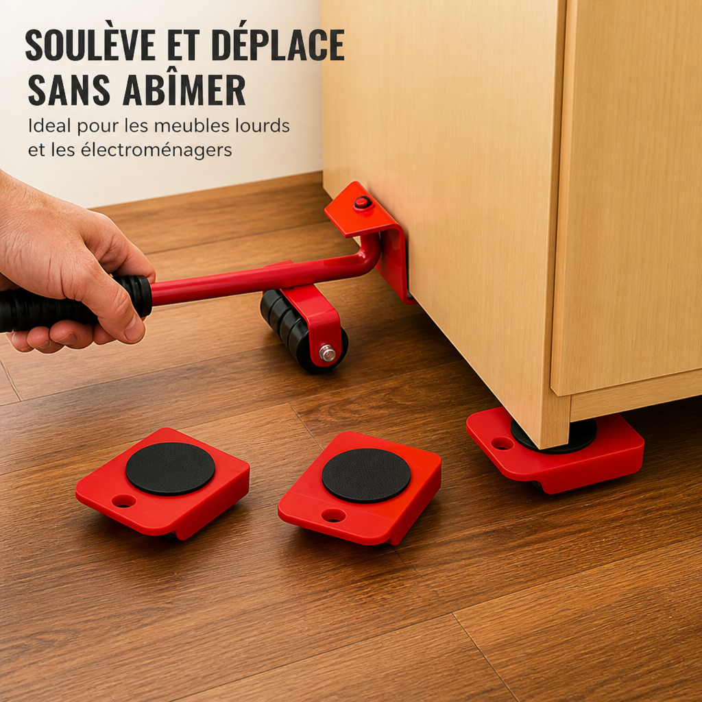 LiftEasePro™ — Move Heavy Furniture Effortlessly Without Pain or Damage
