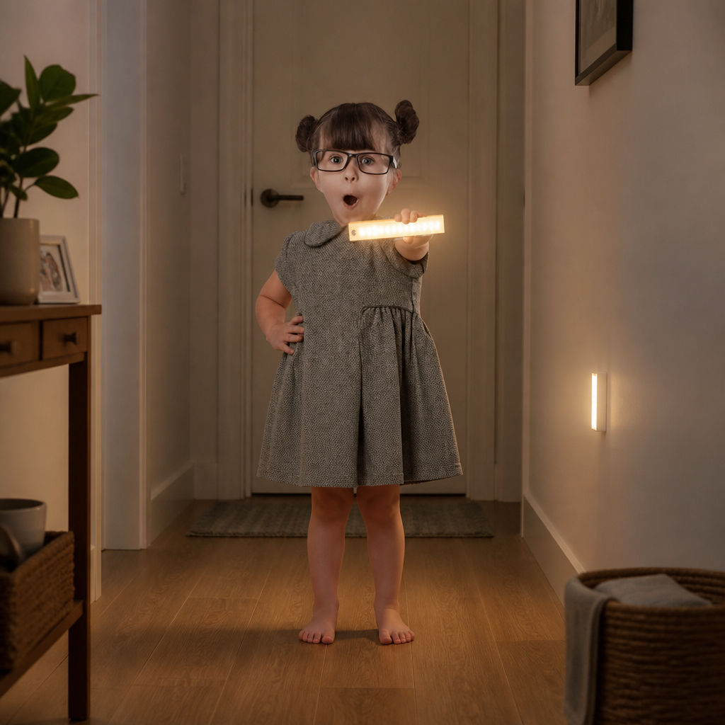 LumaSphere™ — Instantly Safe, Soothing Light That Follows Your Every Step