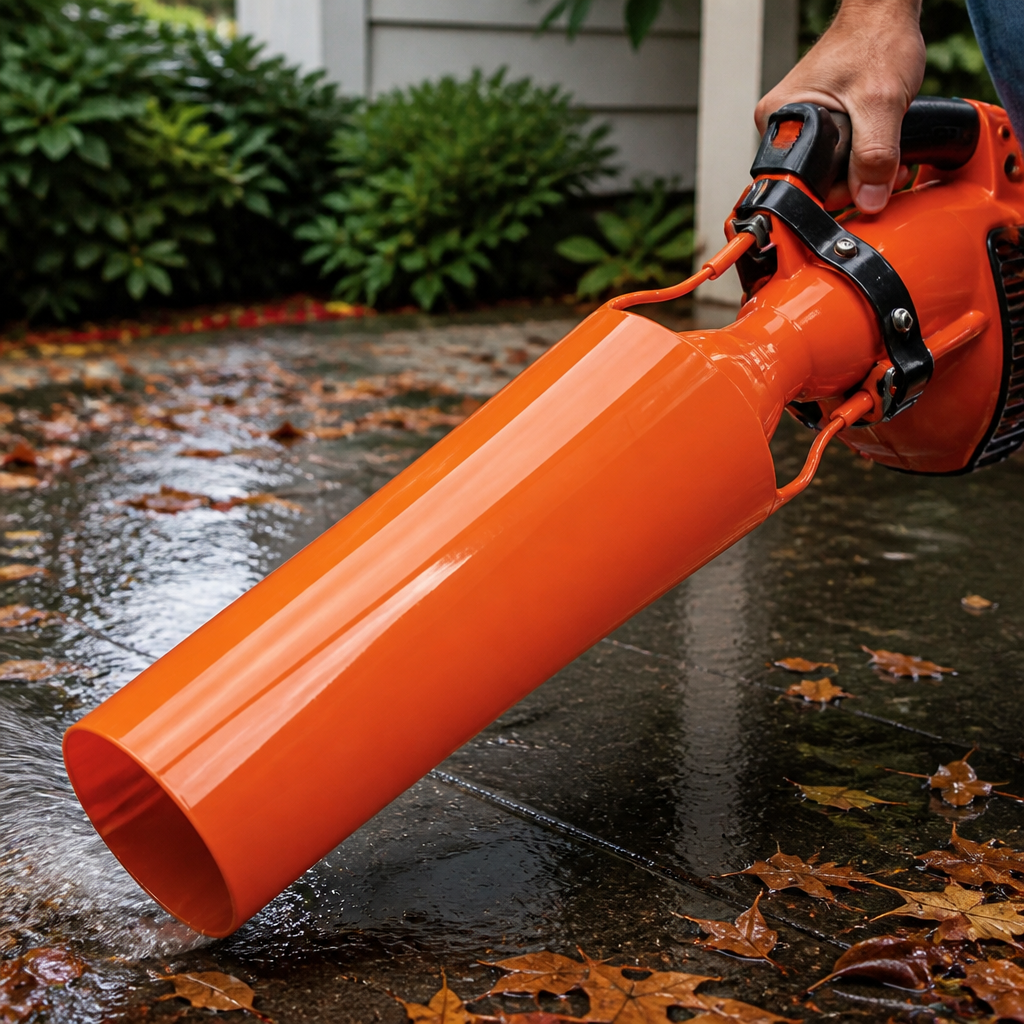 TurboBlow™ — Turn Your Leaf Blower into a Lightning-Fast Cleanup Machine