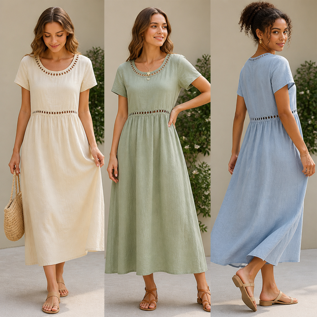 LunaBreeze™ Lace Dress — Unlock All-Day Cool Confidence and Effortless Elegance