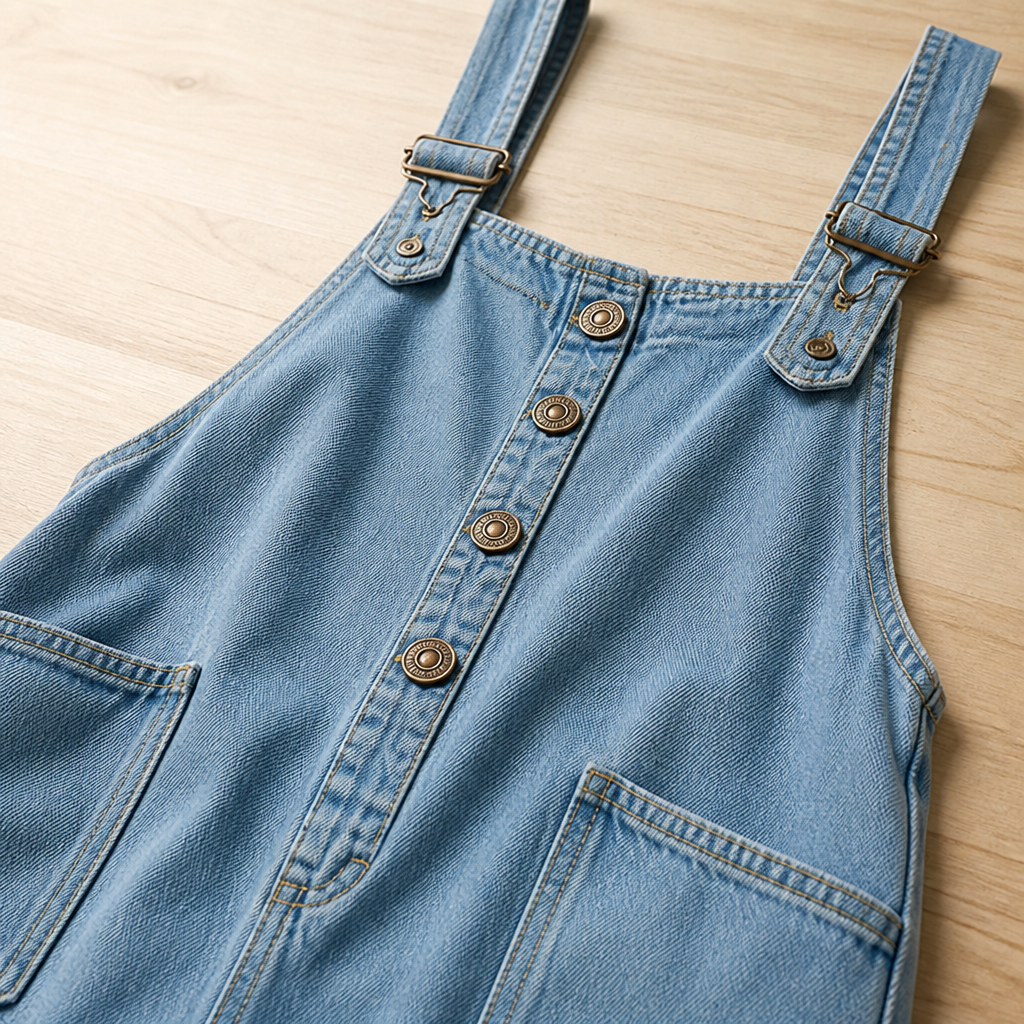 VieraFlex™ Relaxed Denim Jumpsuit — Feel Unstoppable Comfort and Effortless Confidence All Day Long