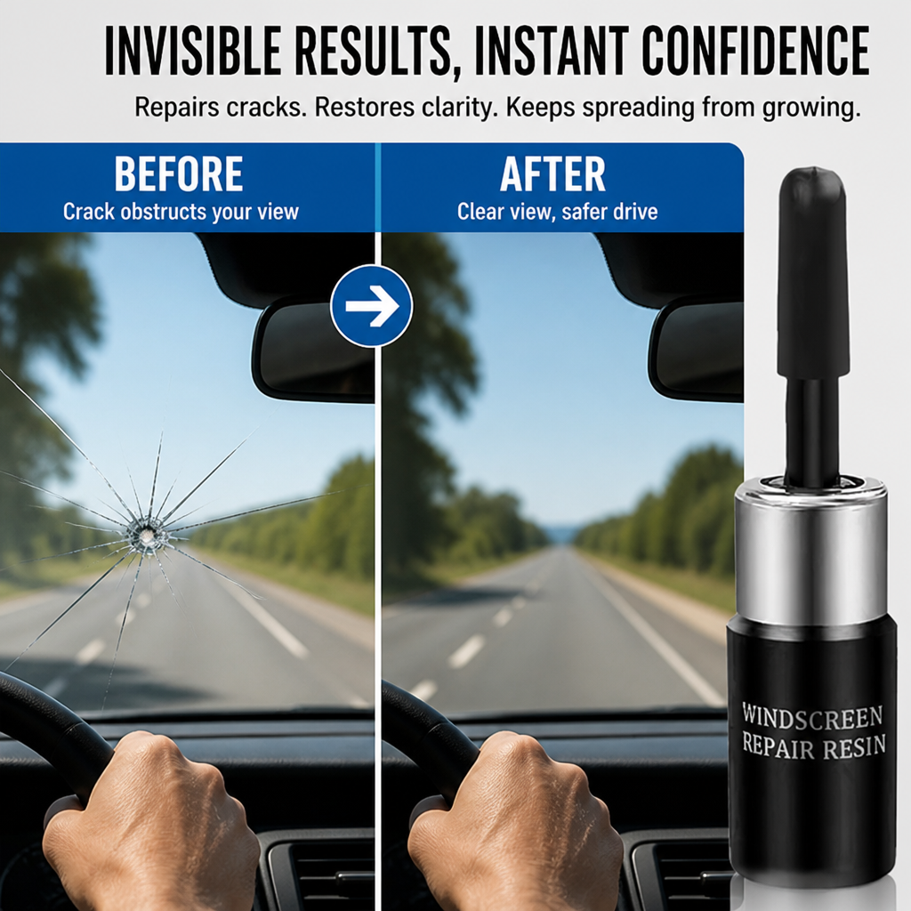 MiracleSeal™ — Lock Cracks Down Fast for a Clear, Worry-Free Drive