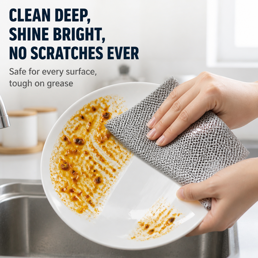 GlissoPure™ — Clean Deep, Shine Bright, No Scratches Ever