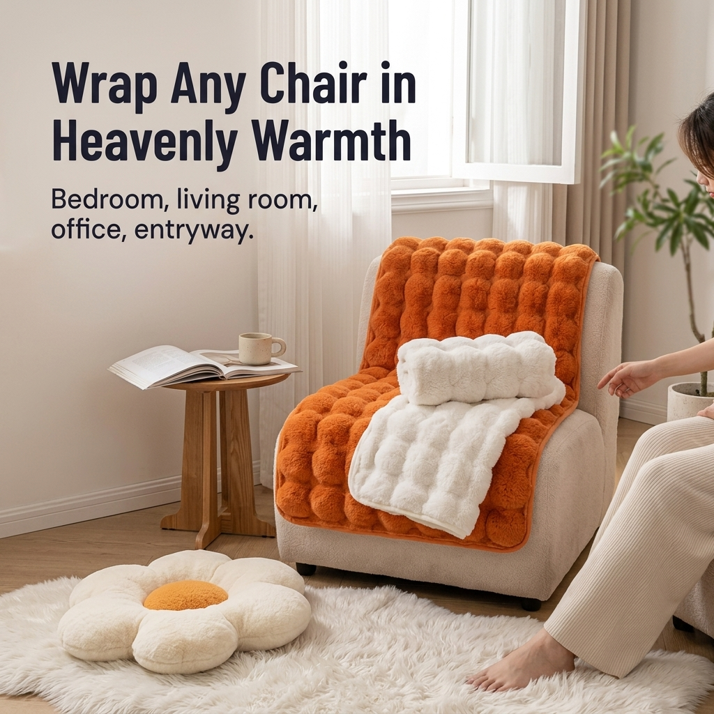 VelvEase™ Winter Covers — Turn Your Sofa into a Warm, Scratch-Free Haven All Season Long