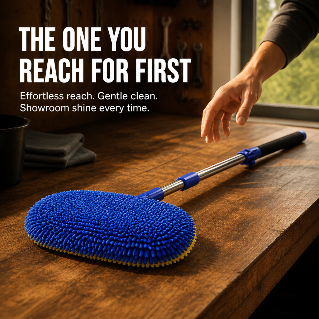 GlidePro™ — Effortless Reach for a Scratch-Free, Showroom Shine Every Time