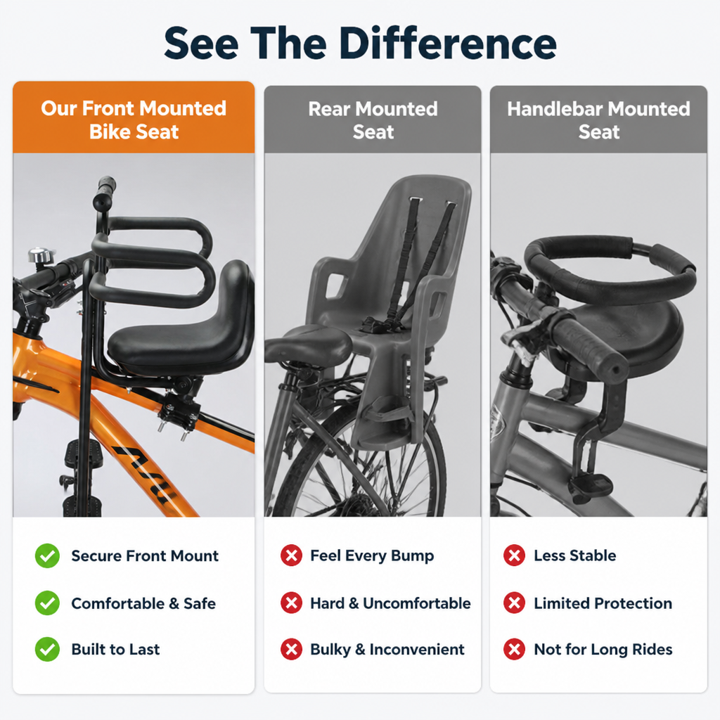 SummitCruze™ — Ride Confidently with Ultimate Comfort and Rock-Solid Safety for Your Child