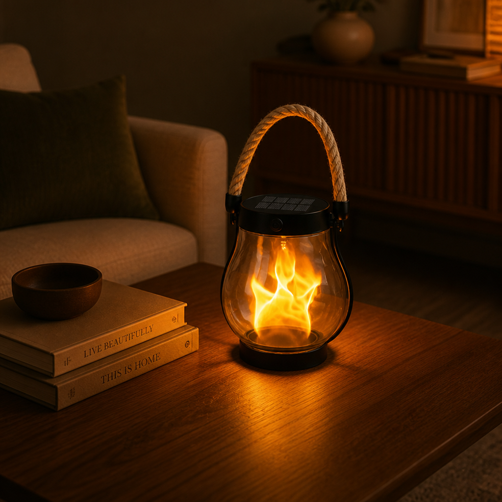 EmberAura™ Lantern — Feel Instantly Wrapped in Warmth and Calm Every Night