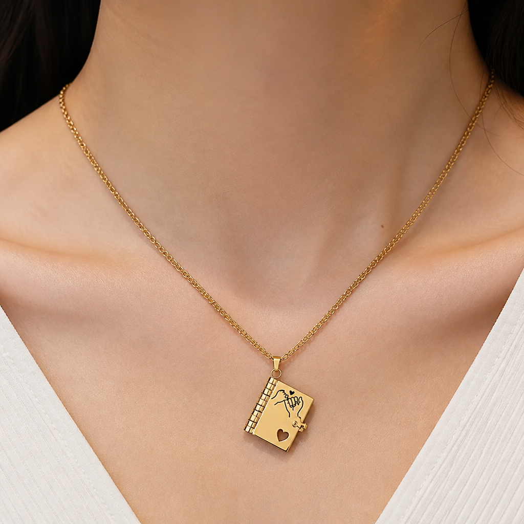 StorySculpt™ Necklace — Carry Her Heart’s Story Wherever She Goes