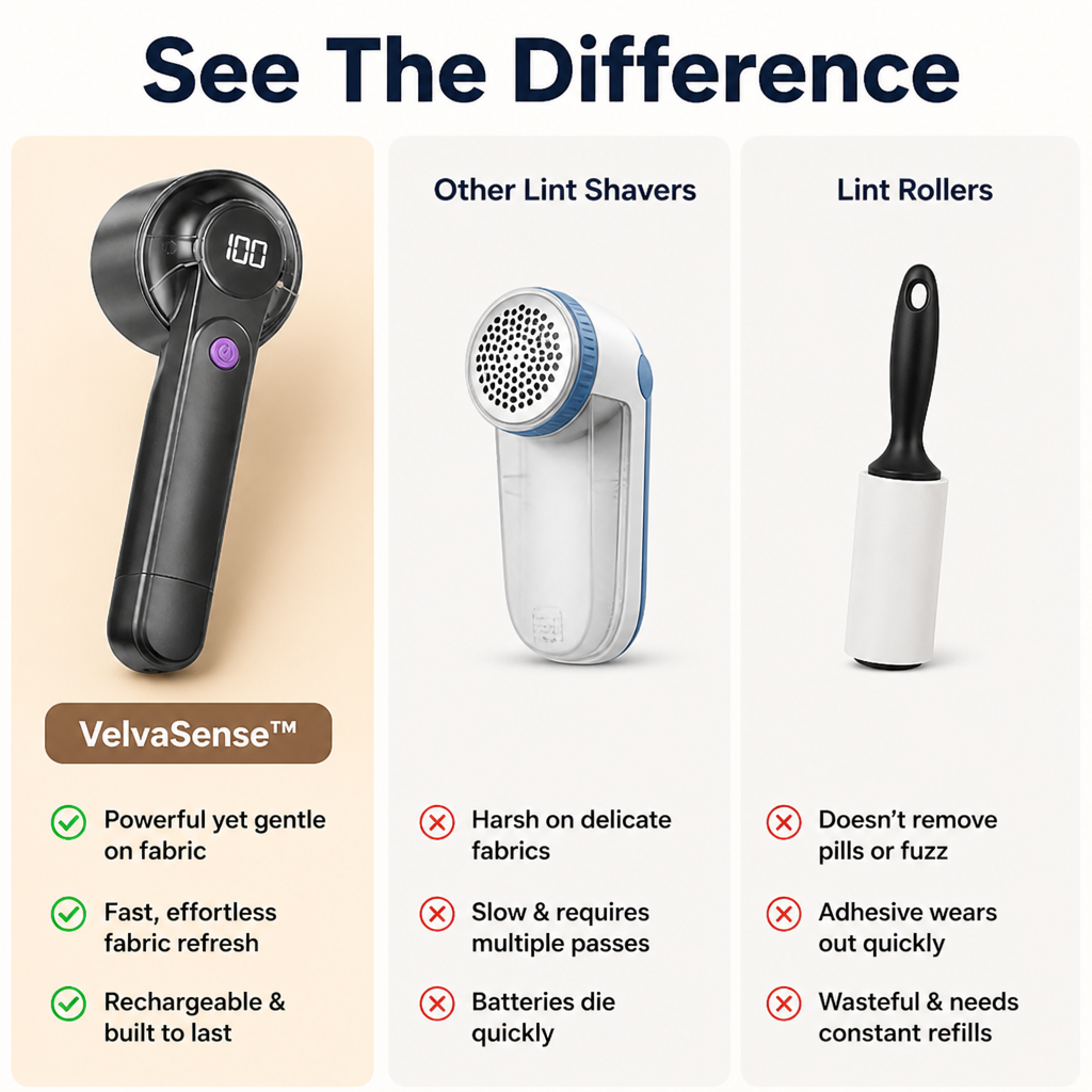 VelvaSense™ — Bring Back That Just-Bought Look Instantly