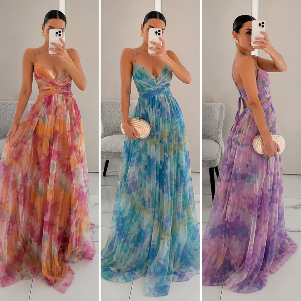 SerenLuxe™ Long Dress — Illuminate Every Moment with Effortless Grace and Freedom