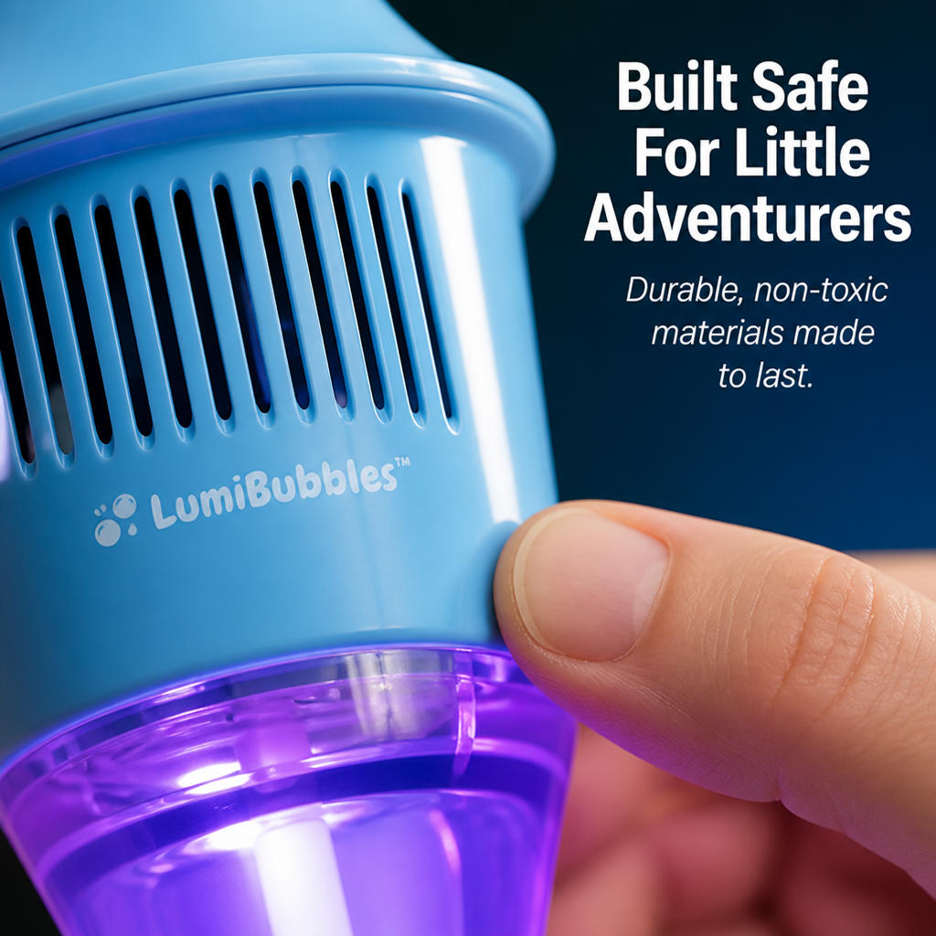 LumiBubbles™ — Ignite Outside Fun with Mesmerizing Glowing Bubbles That Kids Can’t Resist