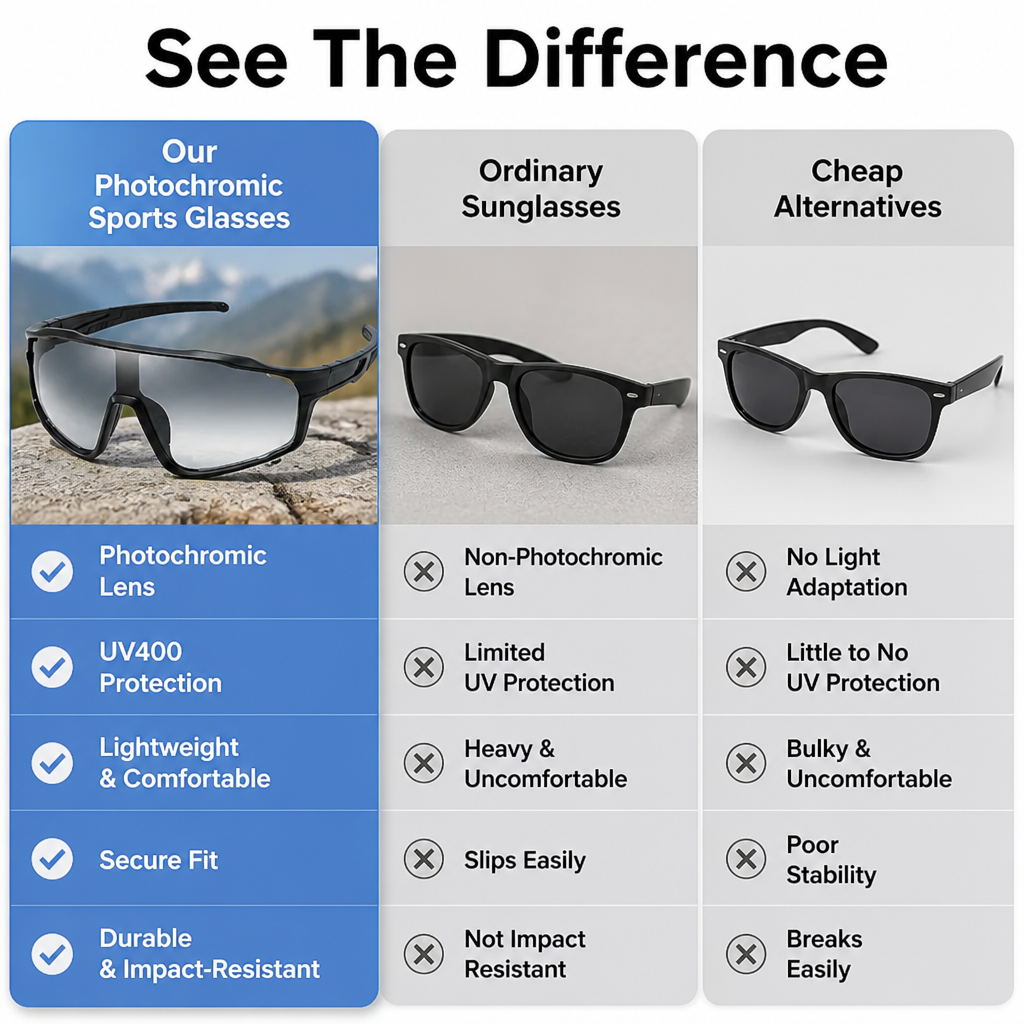 VeranoShift™ — See Clearly, Conquer Every Outdoor Challenge with Effortless Focus