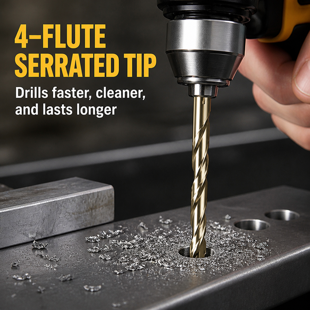 TitanEdge™ — Power Through Every Drill Job with Unstoppable Precision and Lasting Sharpness