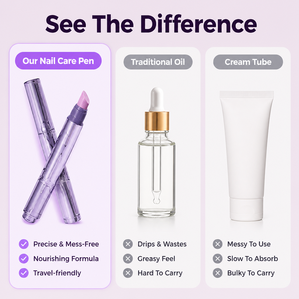 LuxeNail™ Pen — Transform Your Nails Into Strong, Smooth Showstoppers Instantly