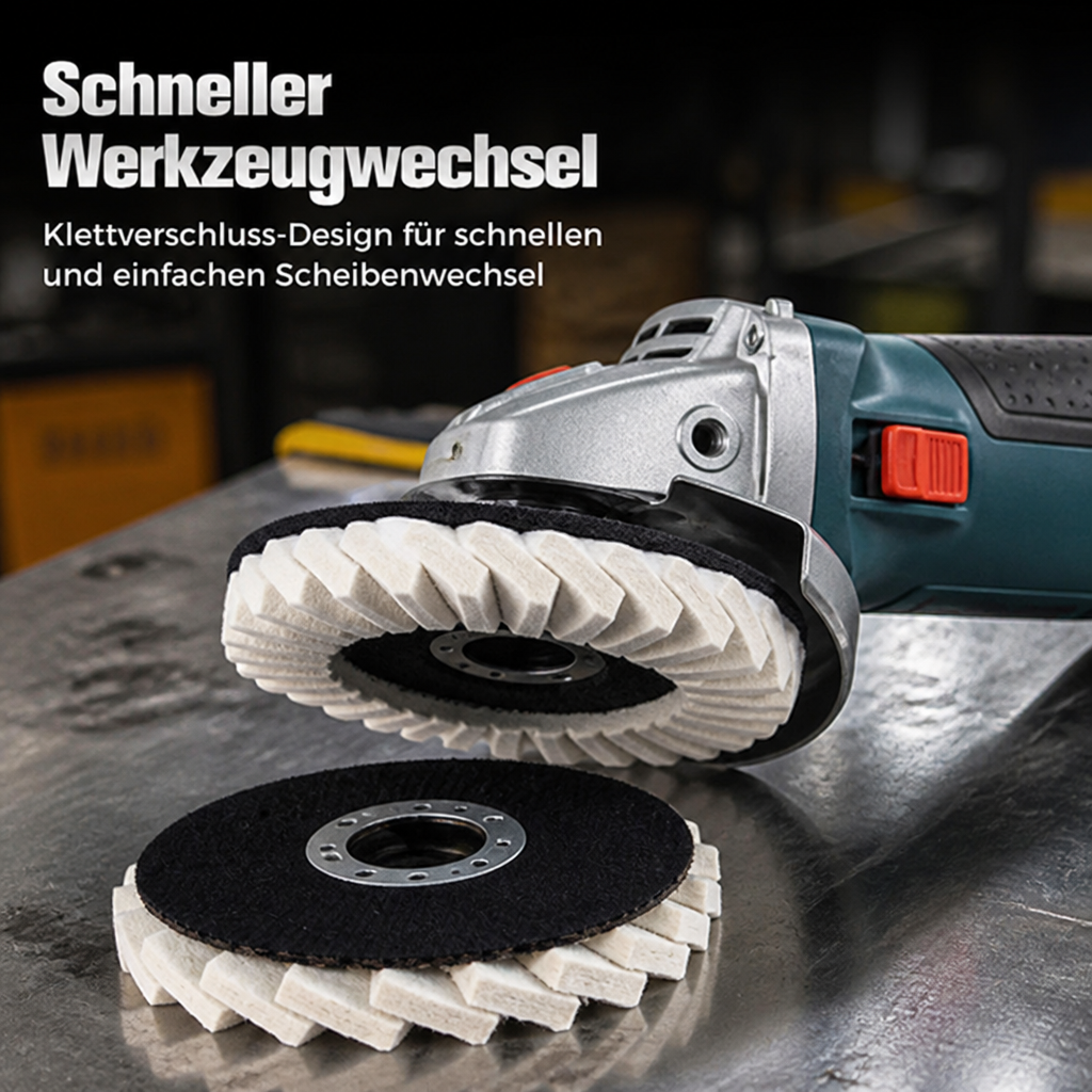 LumaSheen™ Wool Polishing Disc — Unleash Dazzling Mirror Shine That Commands Attention Every Time