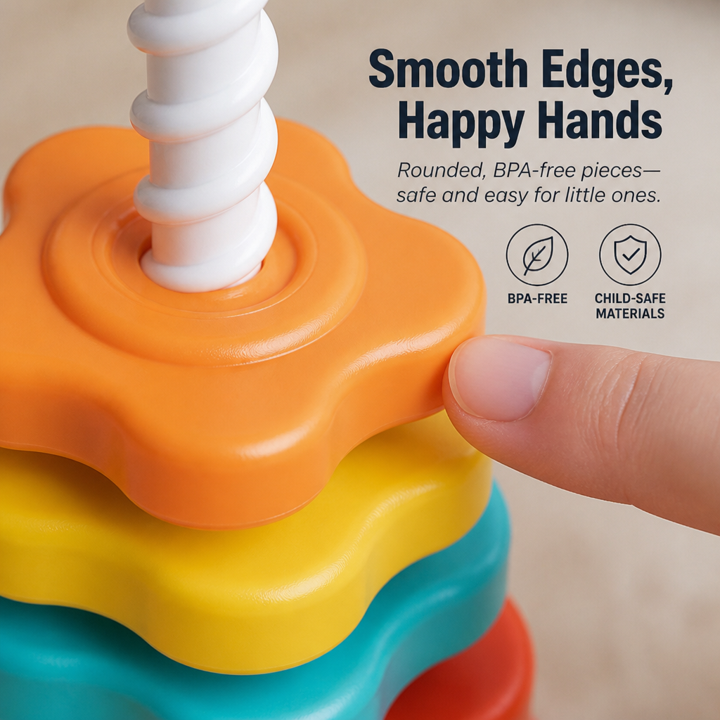 VividTwist™ Spinning Tower — Spark Endless Wonder and Sharpen Young Minds with Every Spin