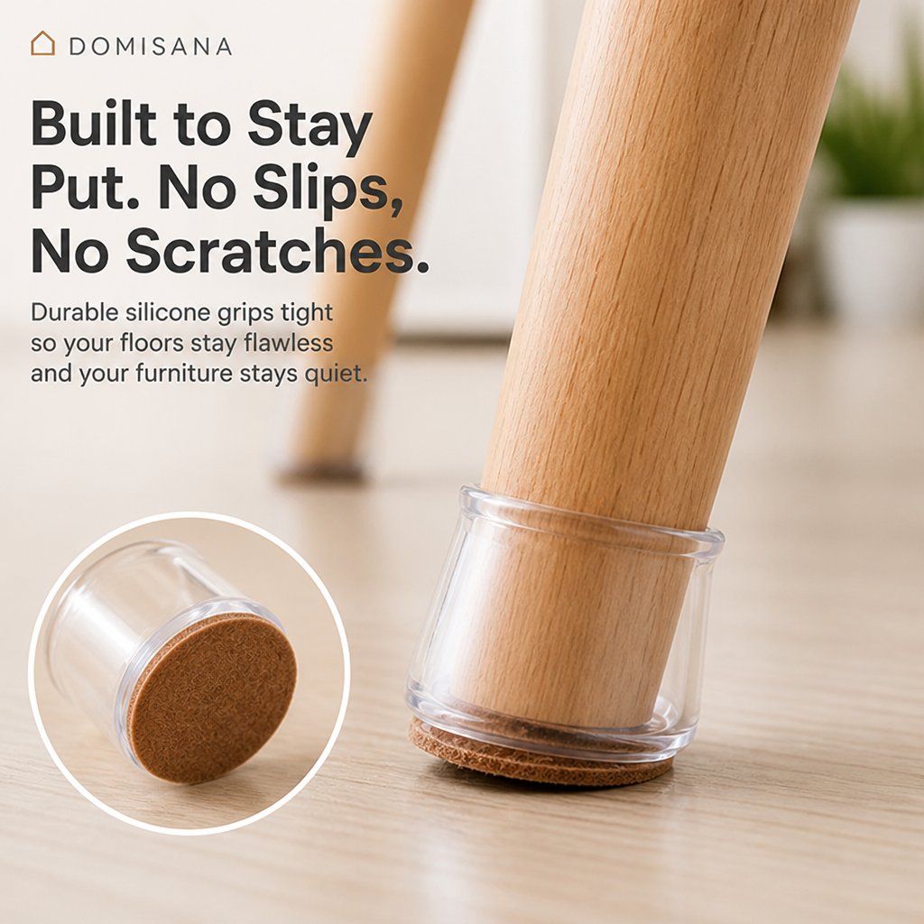 LucentShield™ — Silence Scratches and Save Your Floors Instantly