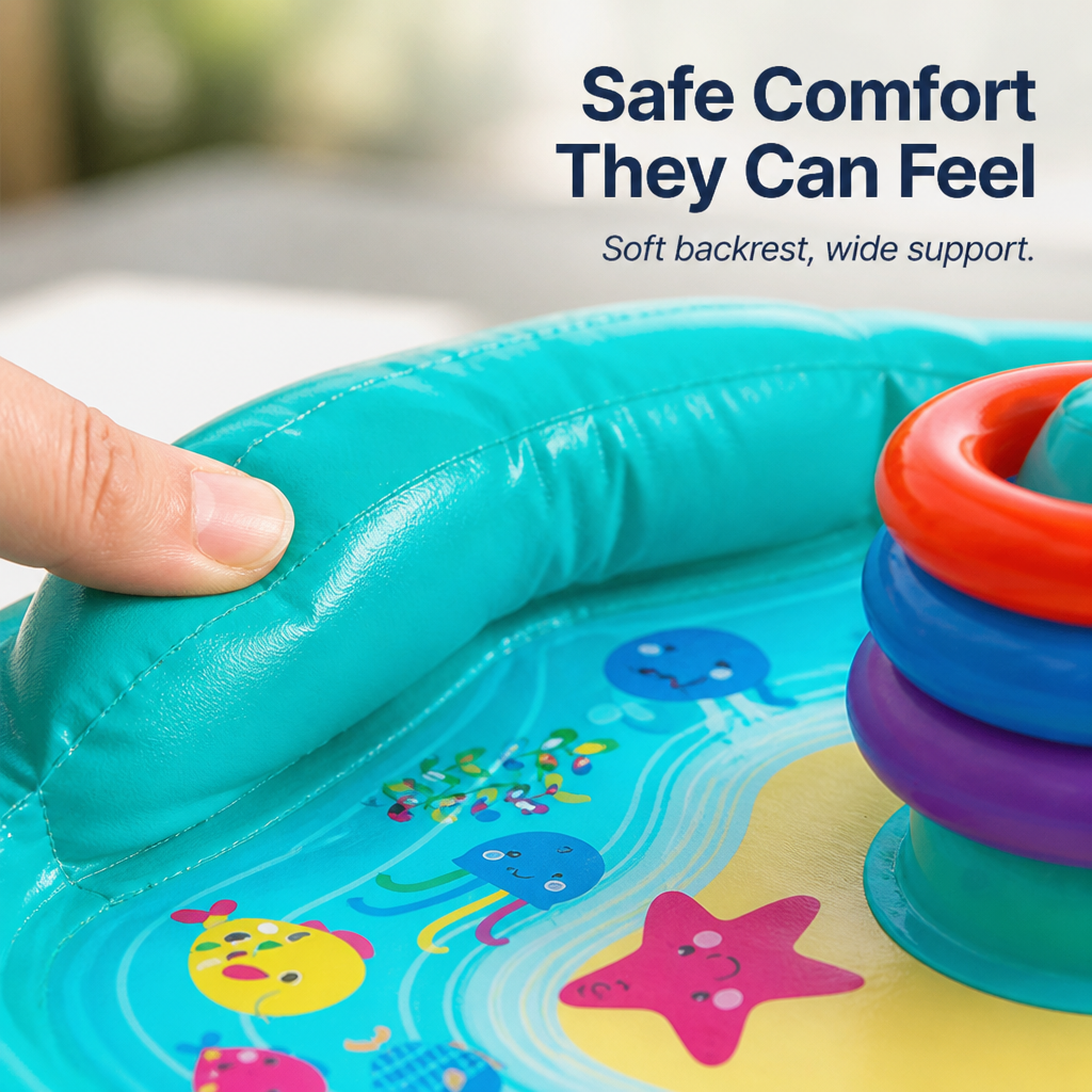 SplashNest™ — Keep Your Baby Cool, Comfy, and Protected for Endless Sunny Smiles