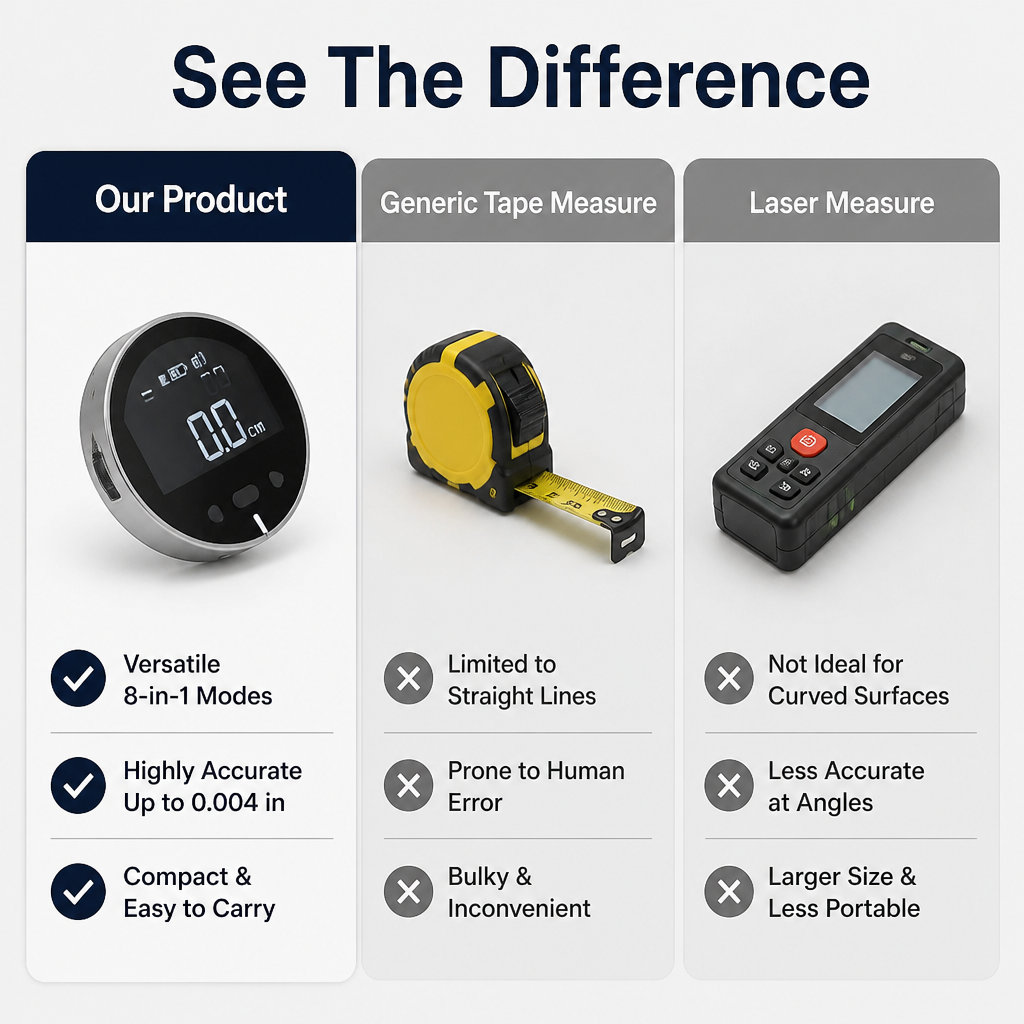 PreciseMate™ — Measure Any Shape Instantly with Unbelievable Accuracy and Ease
