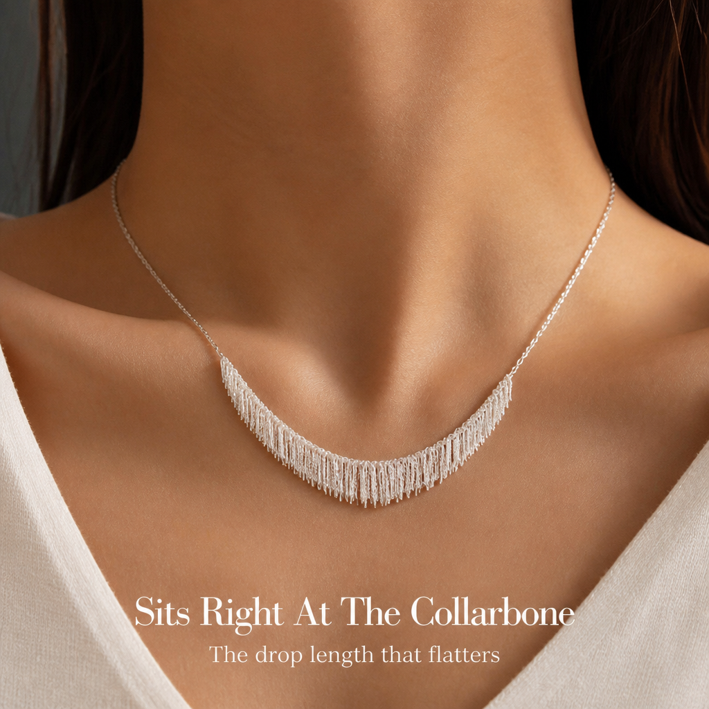 CascadeLuxe™ — Flowing Gold Elegance That Keeps You Comfortable All Day