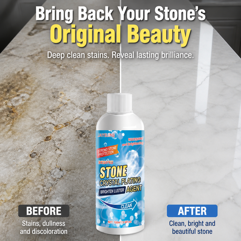 RadiantStone™ — Restore Your Stone’s True Brilliance and Say Goodbye to Stubborn Stains Forever
