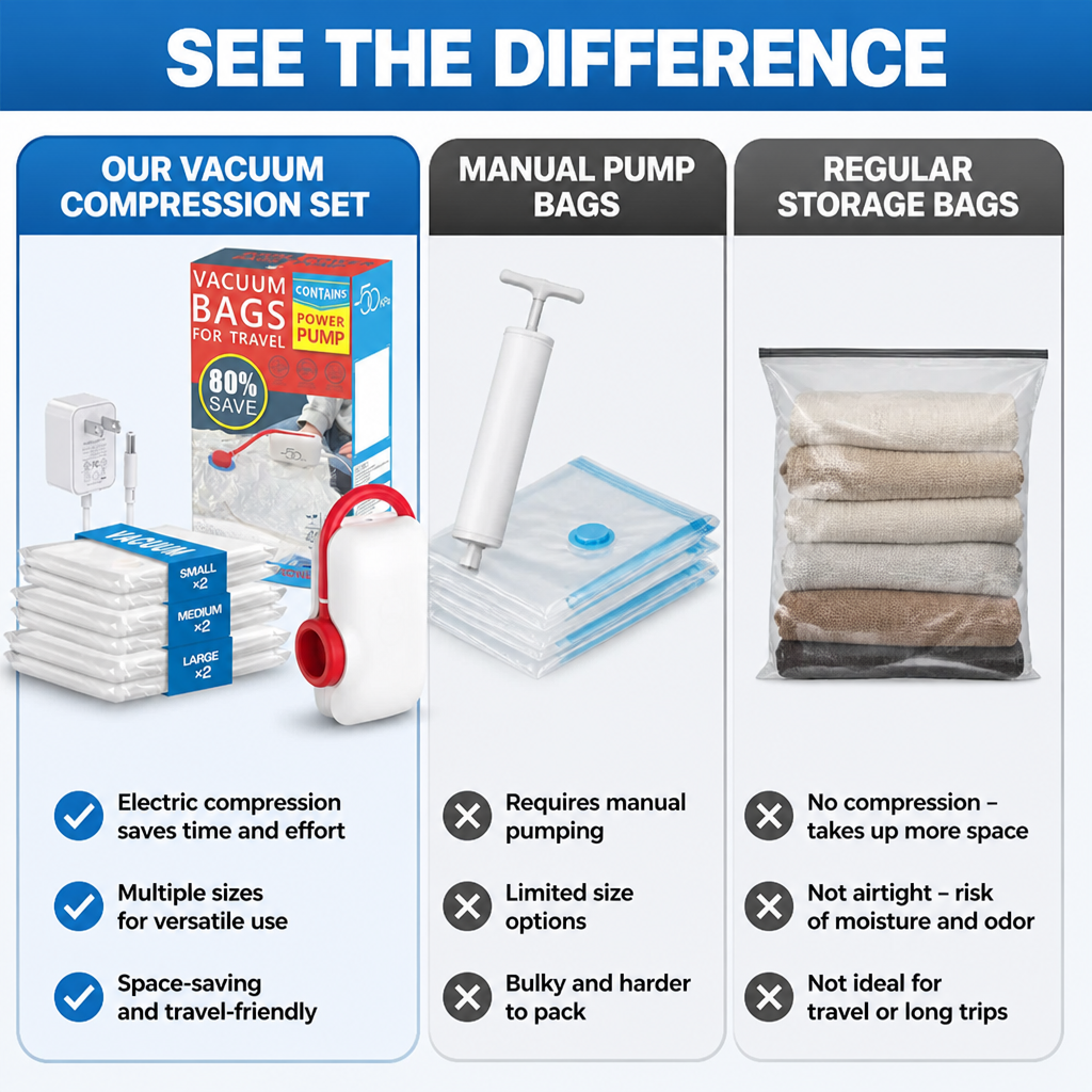 AeroCompact™ — Unleash More Room and Travel Light Without the Hassle