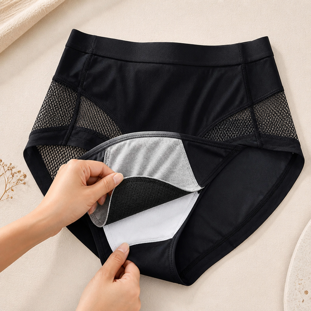 LumaHold™ Leak-Proof Shaping Briefs — Feel Confident, Fresh, and Flawlessly You All Day Long