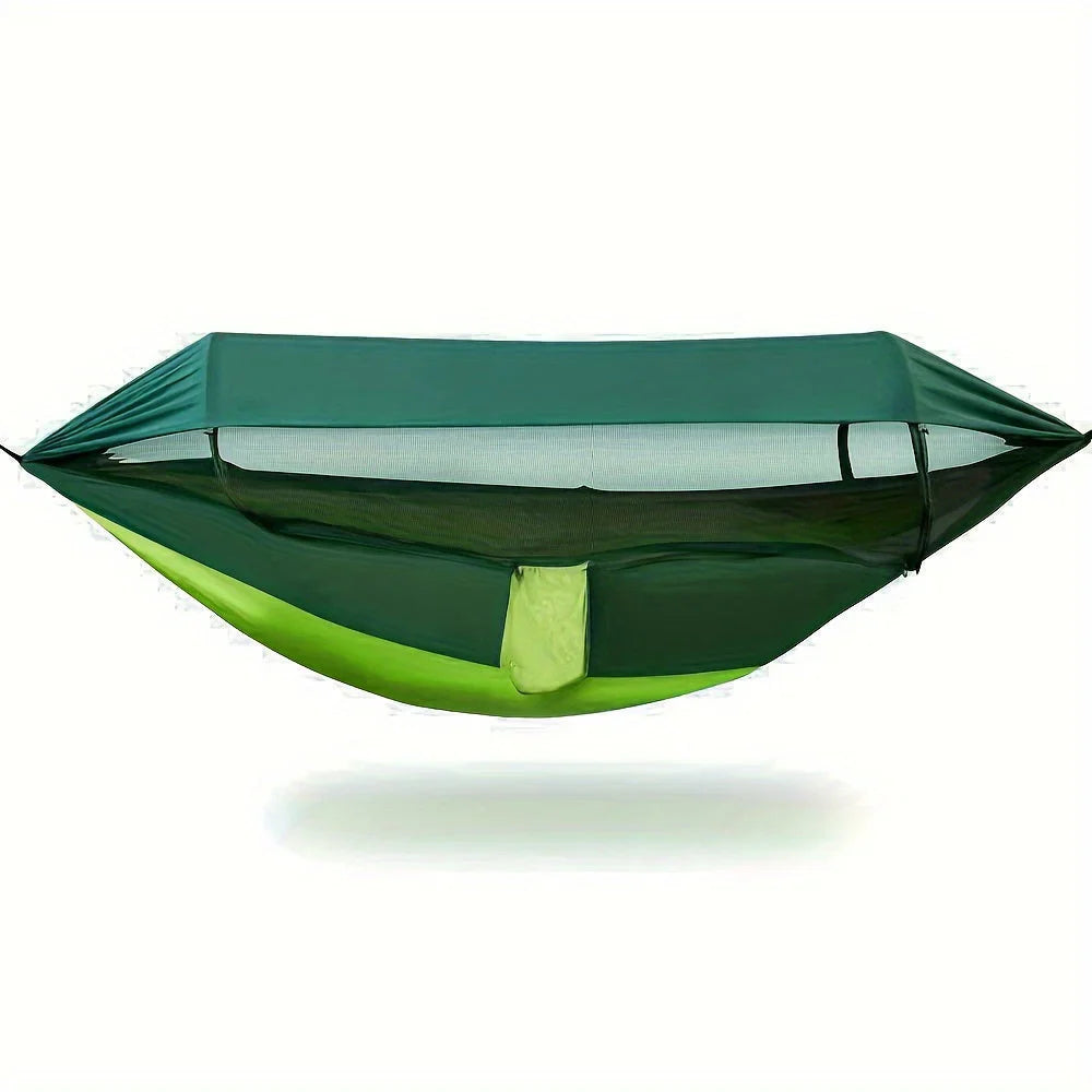 Outdoor Hammock with Mosquito Net and Sun Protection